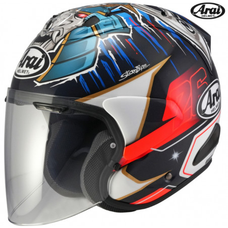 Casque Arai SZ-R VAS Évoluer Pedrosa Shogun Replica